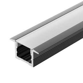 Профиль SL-SLIM-H13M-F25-2000 BLACK (Алюминий)