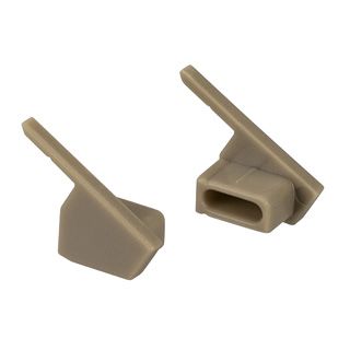 Комплект заглушек SL-MINI-SHELF-H9 OLIVE GREY (Пластик)