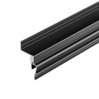 Профиль STRETCH-SHADOW-2000 BLACK (A2-CONTOUR-PRO) (Алюминий)