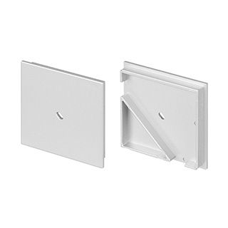 Заглушка KANT-H55 SQUARE с отверстием (Пластик)