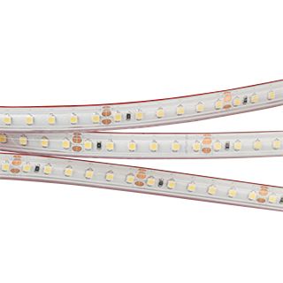 Светодиодная лента RTW 2-5000PS 24V White6000 2x (3528, 600 LED, LUX) (9.6 Вт/м, IP67)