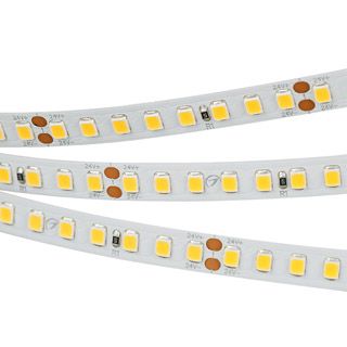 Светодиодная лента RT-A160-8mm 24V White6000 (12 W/m, IP20, 2835, 5m) (высок.эфф.150 лм/Вт)