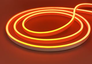 Светодиодный гибкий неон DL-N 6х12 2835/15mm 120led 12V Orange 9.6W