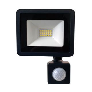 Светодиодный прожектор с выносным датчиком IP65 20W 6400K черный