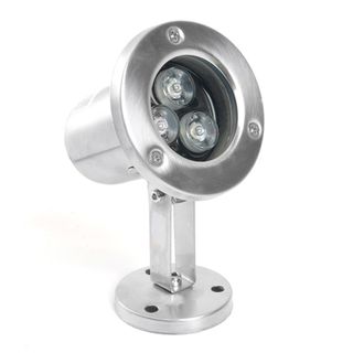Прожектор светодиодный стационарный VDL-3Вт, 24V, IP68, 80х80х130mm, RGB