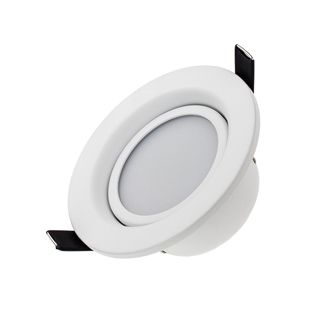 Светодиодный светильник LTD-70WH 5W Warm White 120deg (IP40 Металл, 3 года)