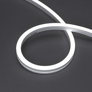 Светодиодная лента герметичная MOONLIGHT-SIDE-A140-12x17mm 24V White6000 (9.6 W/m, IP67, 5m)