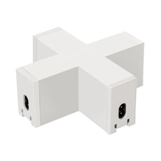 Коннектор крестовой NEO-CLIP-38-CON-X-WH (IP40 Металл, 3 года)