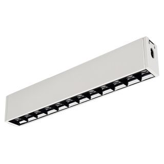 Светильник CLIP-38-LASER-S330-12W Day4000 (WH, 36 deg, 24V) (IP40 Металл, 3 года)