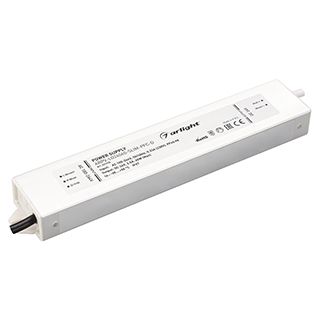 Блок питания ARPV-LG24060-SLIM-PFC-D (24V, 2.5A, 60W) (IP67 Металл, 5 лет)