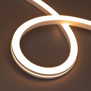 Светодиодная лента герметичная MOONLIGHT-SIDE-X280-20x20mm 24V Warm2300 (10 W/m, IP67, 15m, wire x1)