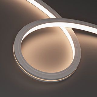 Светодиодная лента герметичная MOONLIGHT-TOP-X280-16x16mm 24V Warm3500 (10 W/m, IP67, 15m, wire x1) 