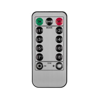 Гирлянда Светодиодный дождь из росы 3х3м, белый, USB + пульт управления, с крючками для крепления NE