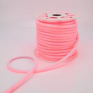 Гибкий неон LED SMD, форма – D, 16х16 мм, красный, 144 LED/м, бухта 50 м