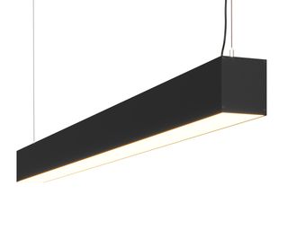 Линейный светодиодный светильник подвесной NPL-87-500 13Вт 4000К IP40 Черный