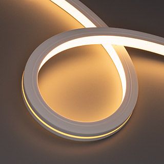 Лента герметичная MOONLIGHT-TOP-X280-20x20mm 24V Warm2700 (10 W/m, IP67, 15m, wire x1) (Arlight, Выв