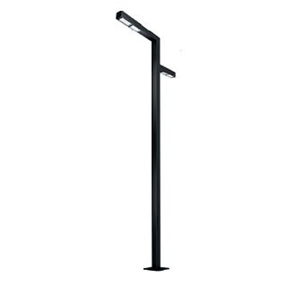 Опора-светильник OXOR-STER-Z-1600x100x100-L3000-70W Warm3000 (BK, 230V) IP65 (Arlight, -)