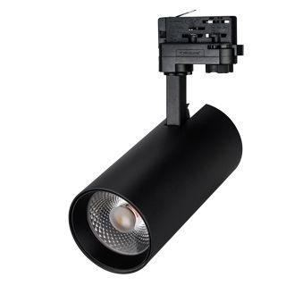 Светильник LGD-GERA-TRUECOLOR-4TR-R90-30W Day4000 CRI98 (BK, 24 deg, 230V) (Arlight, IP20 Металл, 5 