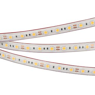Светодиодная лента герметичная RTW-PS-B60-12mm 12V Warm3000 (14.4 W/m, IP67, 5060, 5m)