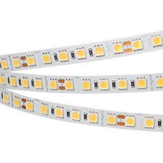 Светодиодная лента RT 6-5050-96 24V Warm3000 3x (480 LED) (23 Вт/м, IP20)