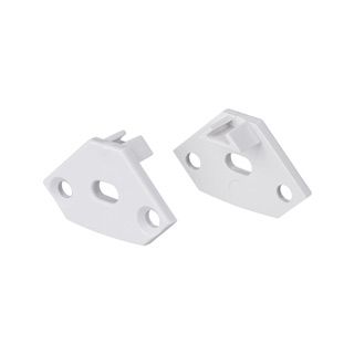 Заглушка ARH-DECORE-S12-EXT-F Flat с отверстием (Пластик)