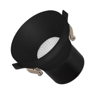 Светильник MS-VOLCANO-BUILT-R82-10W Warm3000 (BK, 38 deg, 230V) (IP20 Металл, 5 лет)