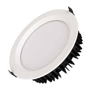 Светильник MS-MIST-BUILT-R220-30W Day4000 (WH, 110 deg, 230V) (IP54 Металл, 5 лет)