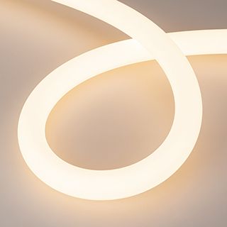 Светодиодная лента герметичная MOONLIGHT-SIDE-A336-D40mm 24V Warm2700 360deg (15W/m, IP65, 2835, 5m)