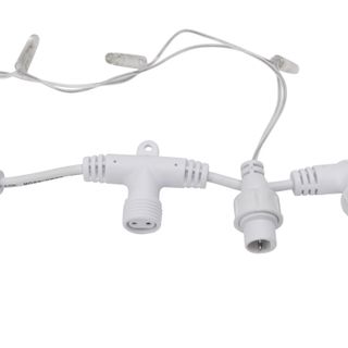 Гирлянда светодиодная Занавес 2х3м 448 LED ТЕПЛЫЙ БЕЛЫЙ прозрачный ПВХ IP65 постоянное свечение 230В