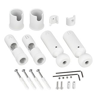 Крепление ARL-WAVE-1815-S-2-ENDCAP White (Arlight, Металл)
