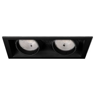 Светильник MS-VORTEX-BUILT-S250x140-2x30W Warm3000 (BK-BK, 50 deg, 230V) (Arlight, IP20 Металл, 5 ле